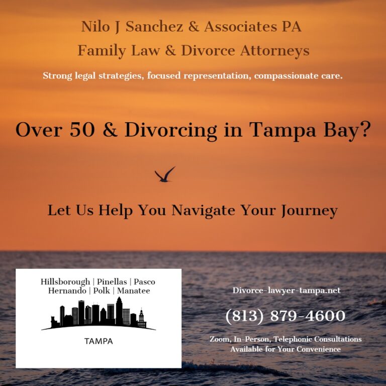 Gray, over 50 divorce Tampa Bay