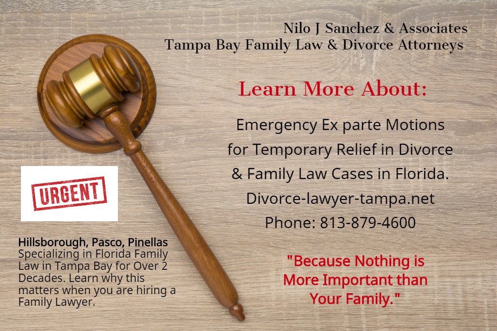 Tampa Family Law Attorneys Emergency Motions