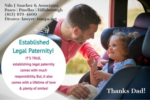 establishing paternity Tampa Bay FL