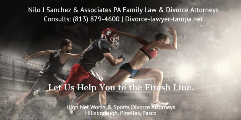 Divorce, custody attorneys for pro athletes Tampa Bay