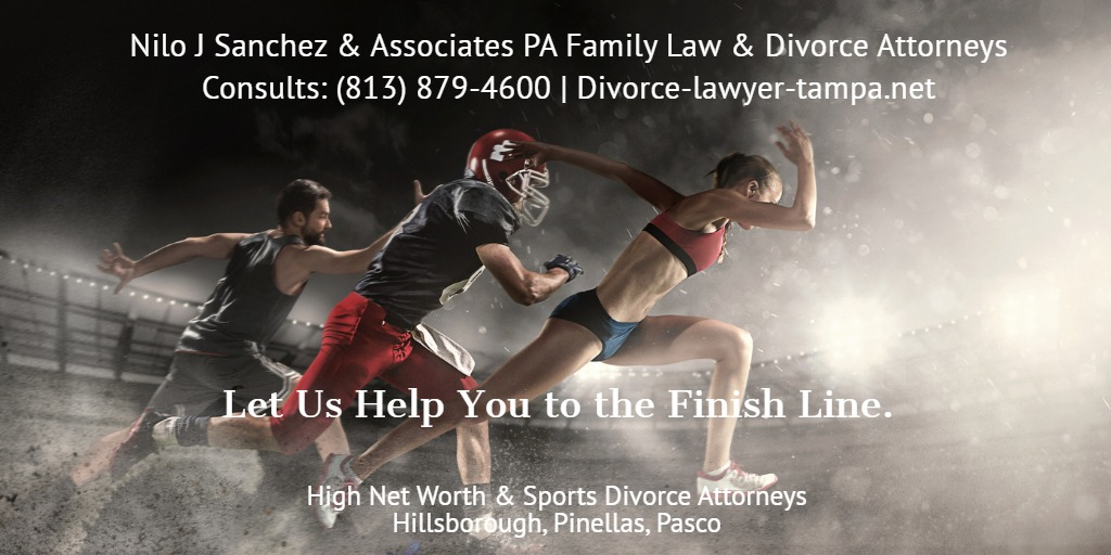 Divorce, custody attorneys for pro athletes Tampa Bay