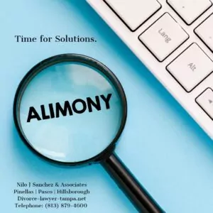 Alimony modifications, Alimony attorney Pinellas, Hillsborough, Pasco FL