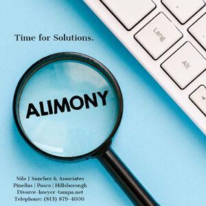 Tampa alimony modification attorneys