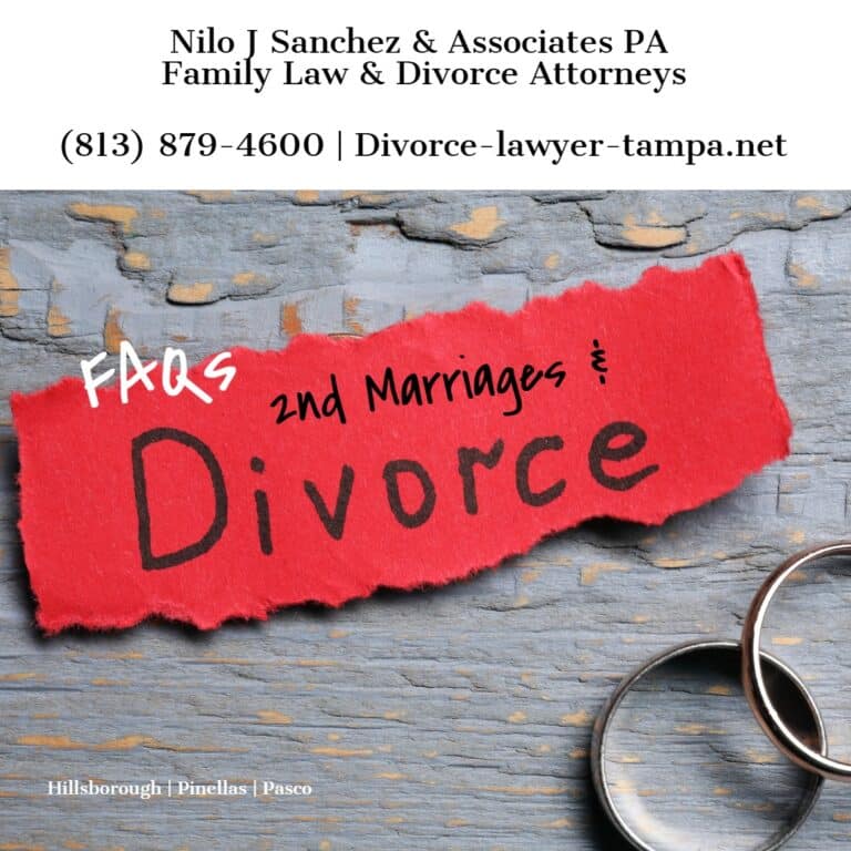 FAQs Second Marriage Divorces in Tampa Bay